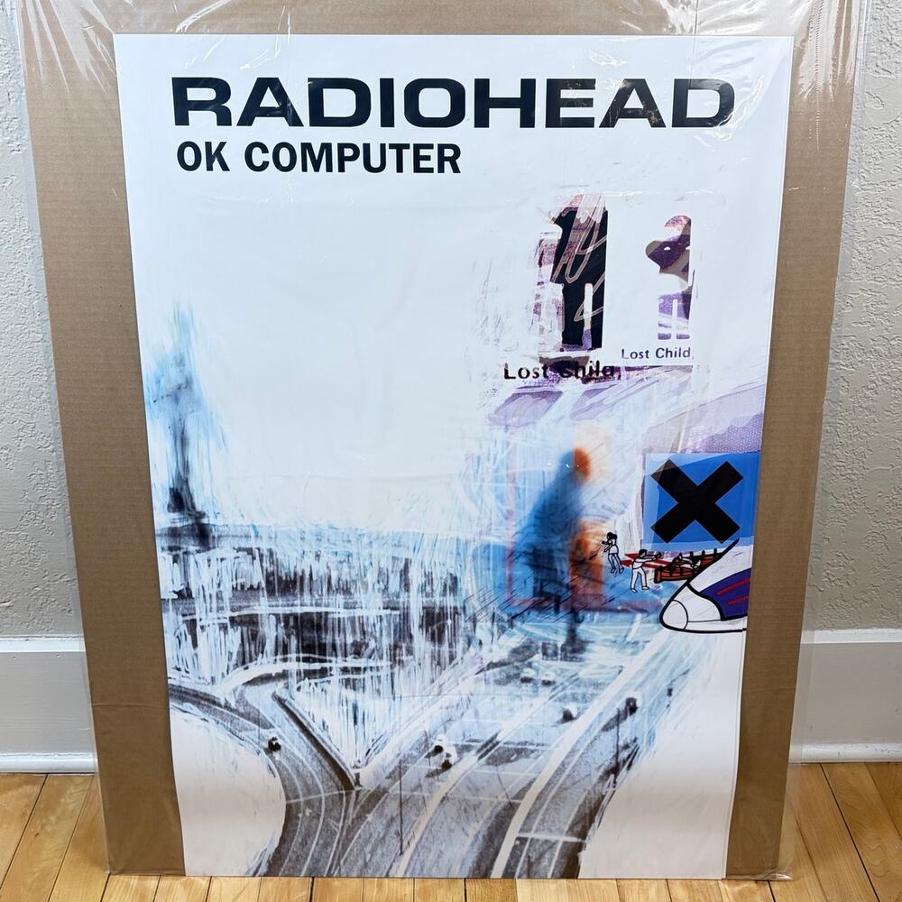 Radiohead OK Computer Album Poster 24" x 36"